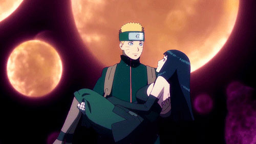   Naruto och Hinata (den sista)