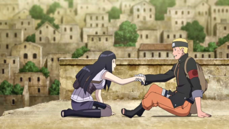   Наруто и Хината в The Last: Naruto The Movie