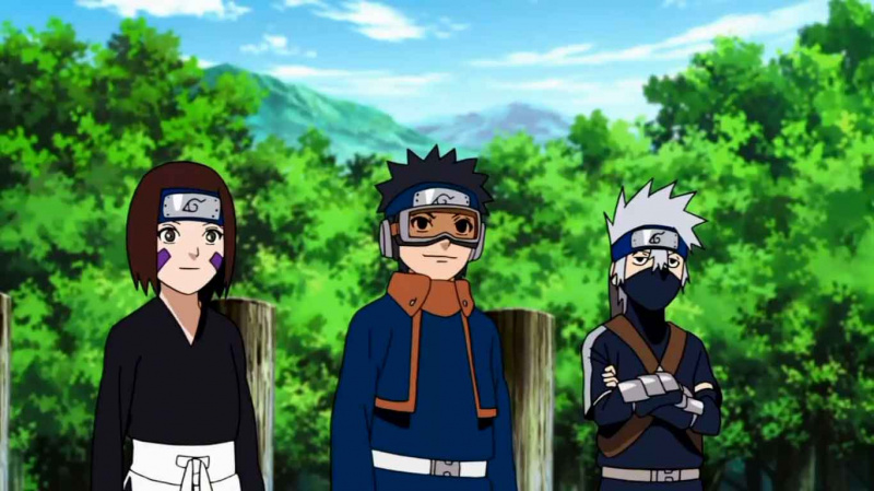   Team Minato (Obito, Rin un Kakashi)