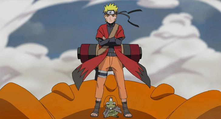   Naruto savaş alanına girer