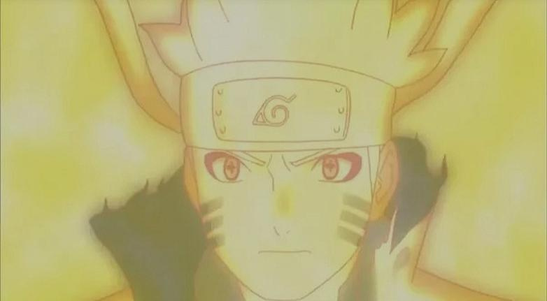   Wanneer leert Naruto de saliemodus?