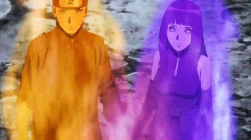   Hinata encara estima Naruto a Boruto